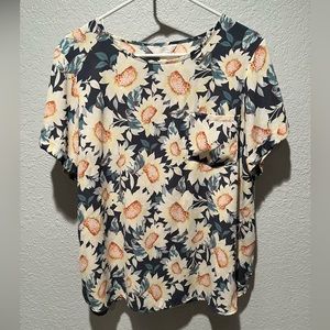 Lauren Conrad Sunflower Top (Large)